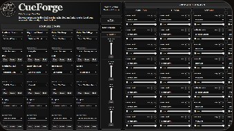 CueForge Film module interface