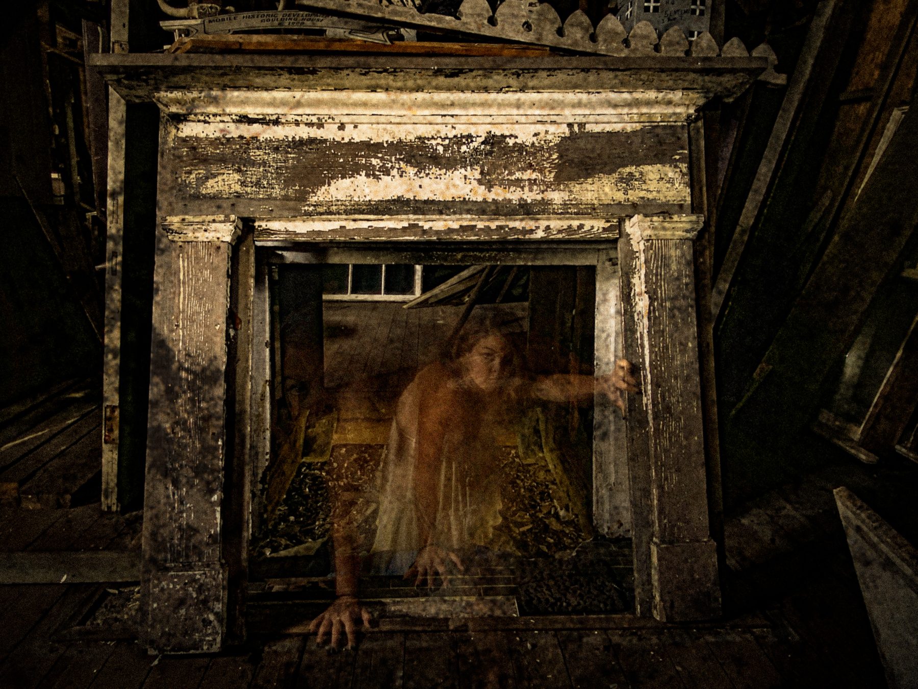 Fireplace Ghost