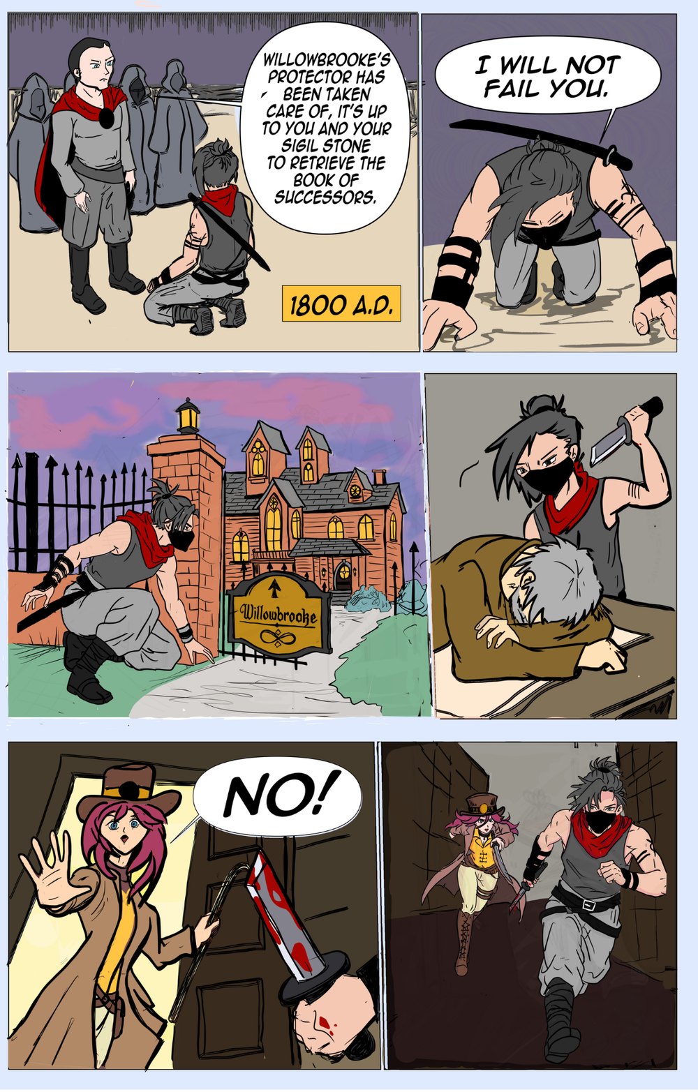 Willowbrooke comic page 2