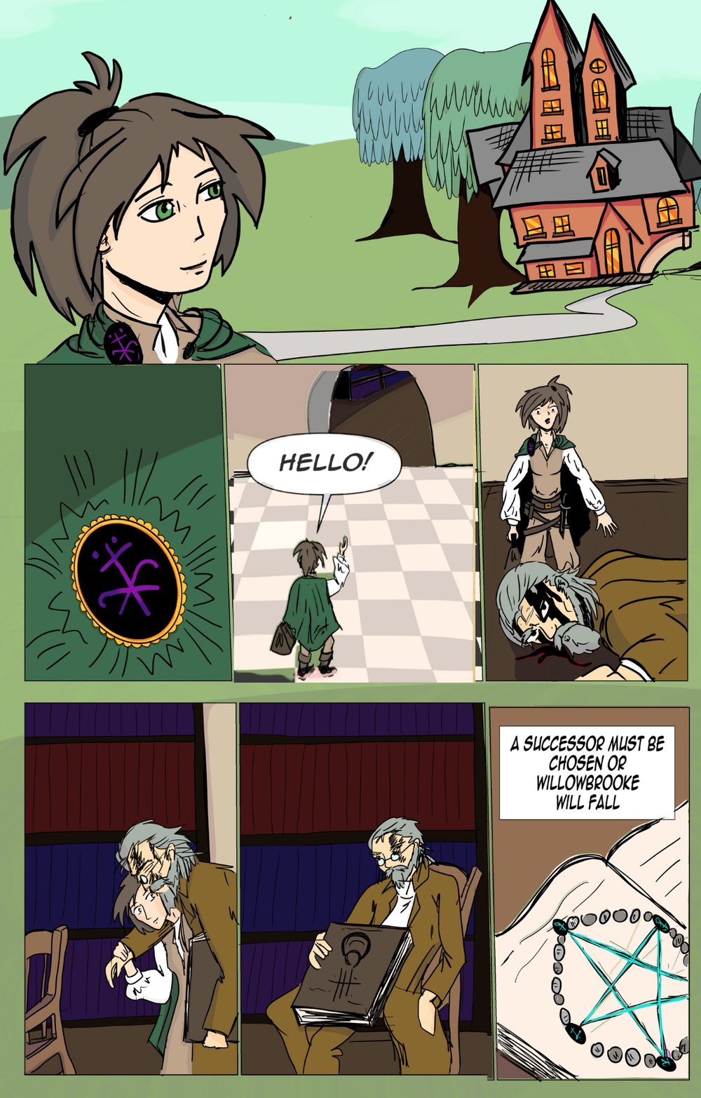 Willowbrooke comic page 3